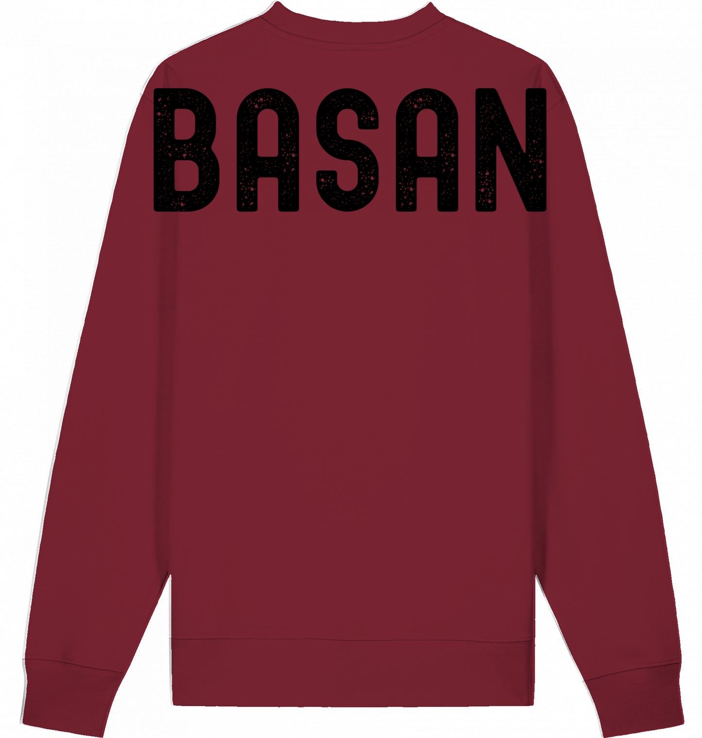 Basan Burgundy sweatshirt - Basanstreetwear