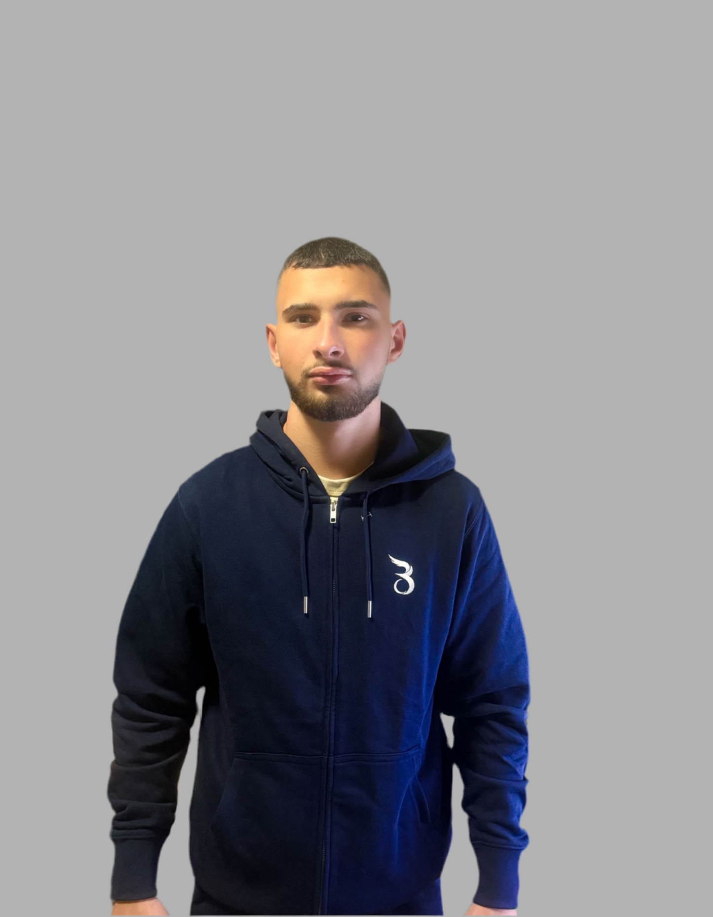 Basan Navy Tracksuit Jacke