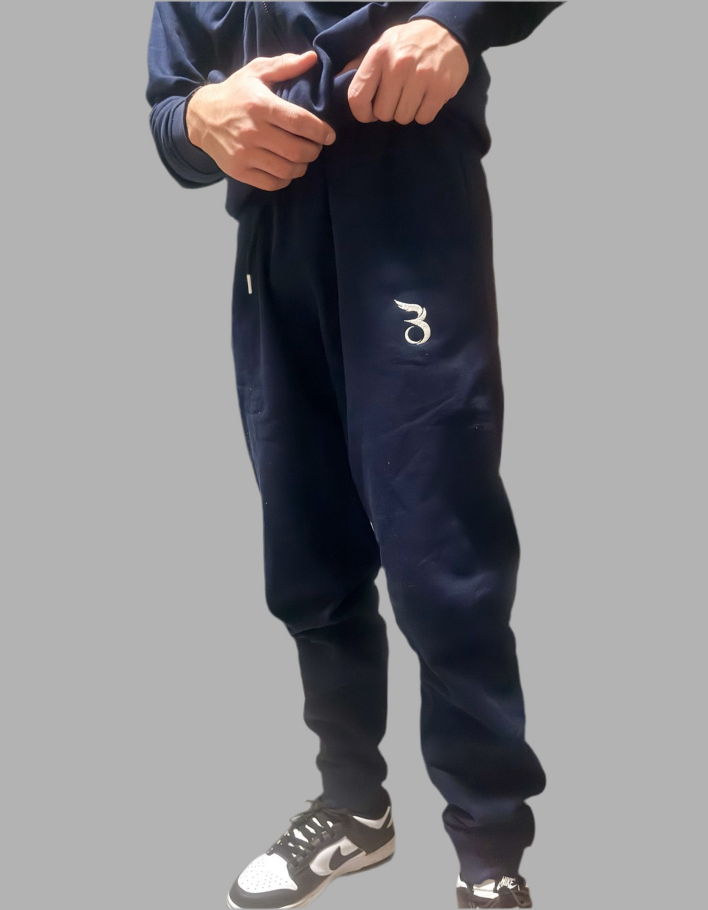 Basan Navy Tracksuit Jogger