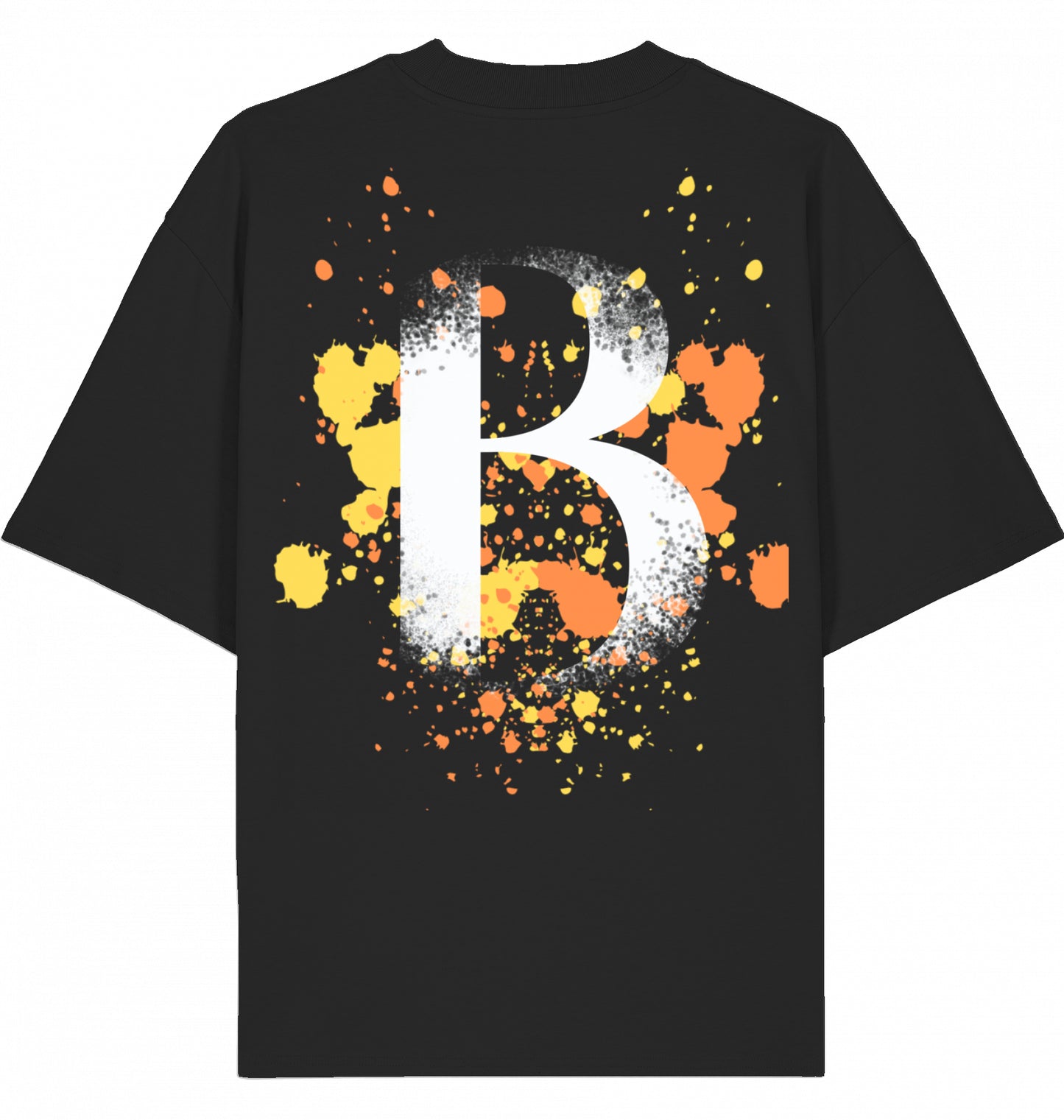 Basan Majestic B (Orange&Yellow) T-Shirt - Basanstreetwear