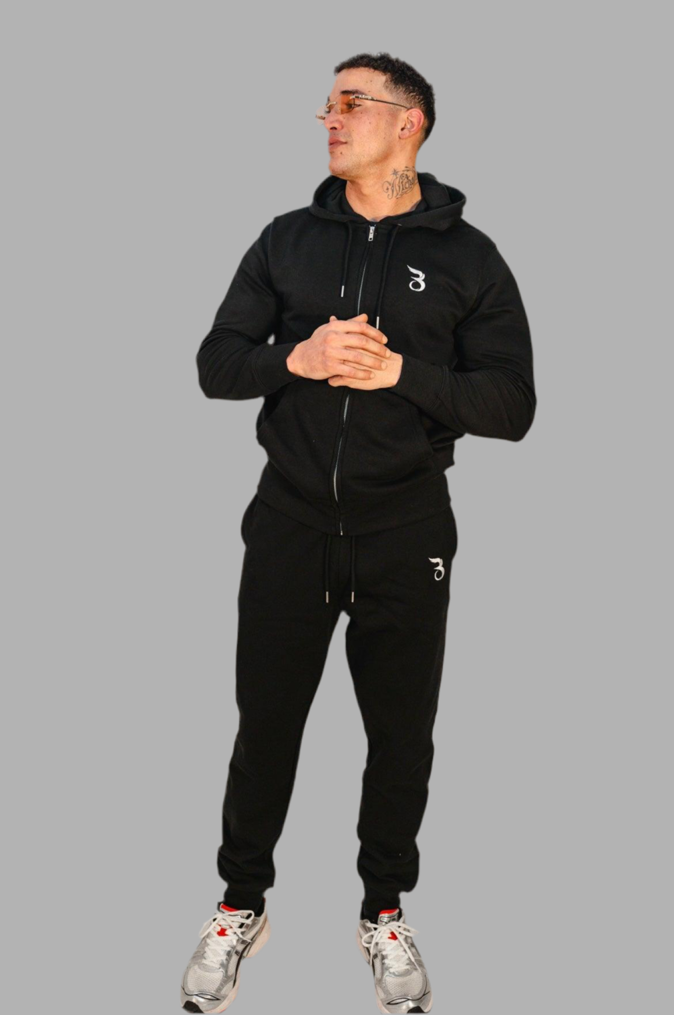 Basan Black Zipper - Basanstreetwear