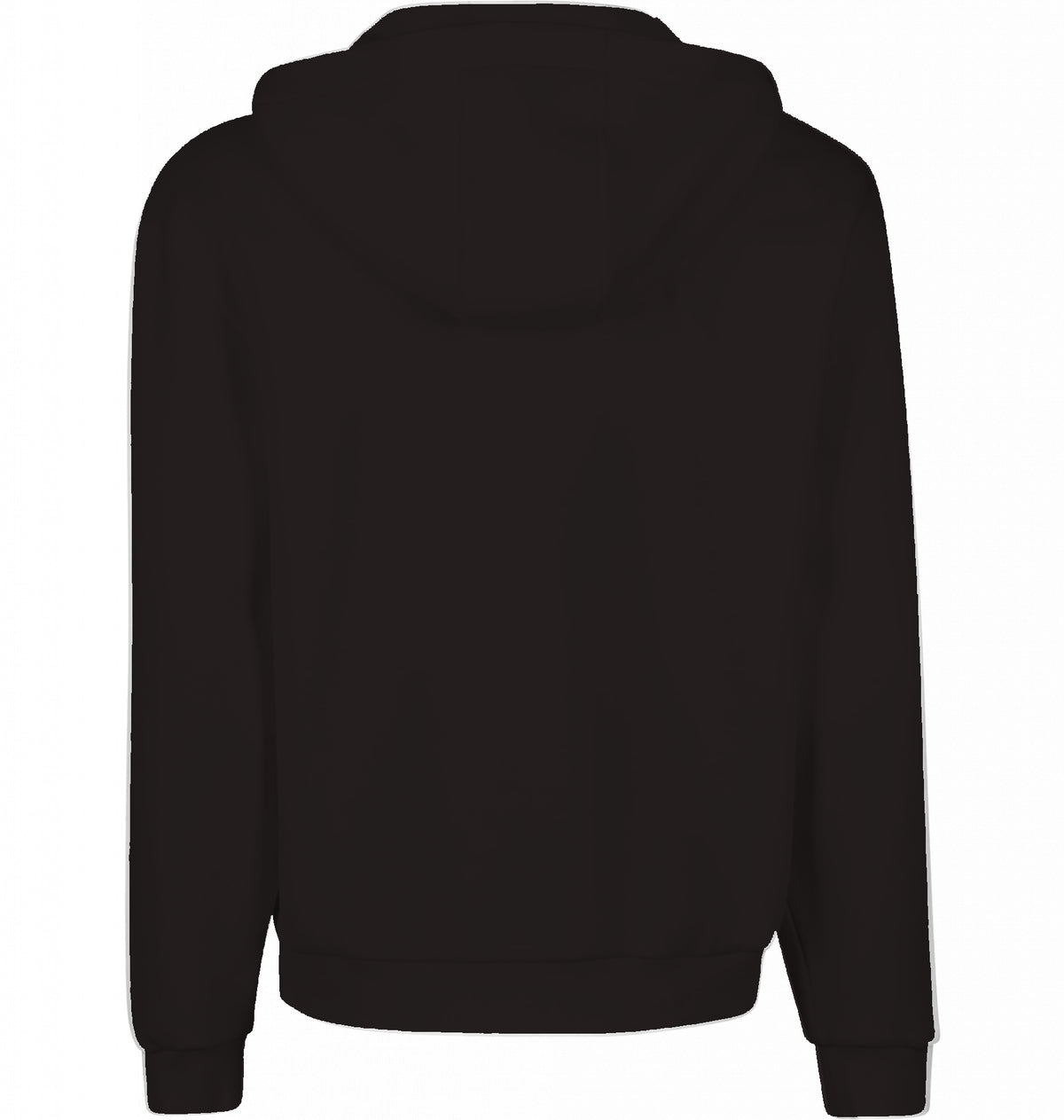 Fluffy Zip Hoodie Black - Basanstreetwear