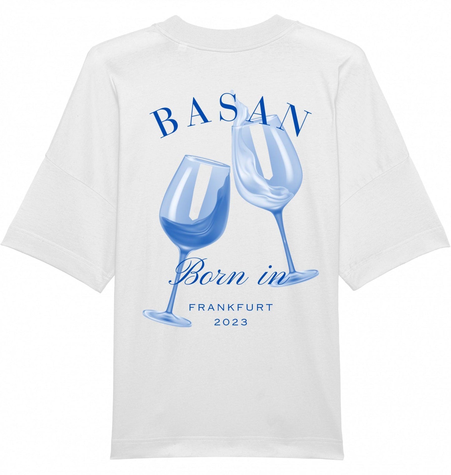 Basan overshirt Born in Frankfurt - Basanstreetwear