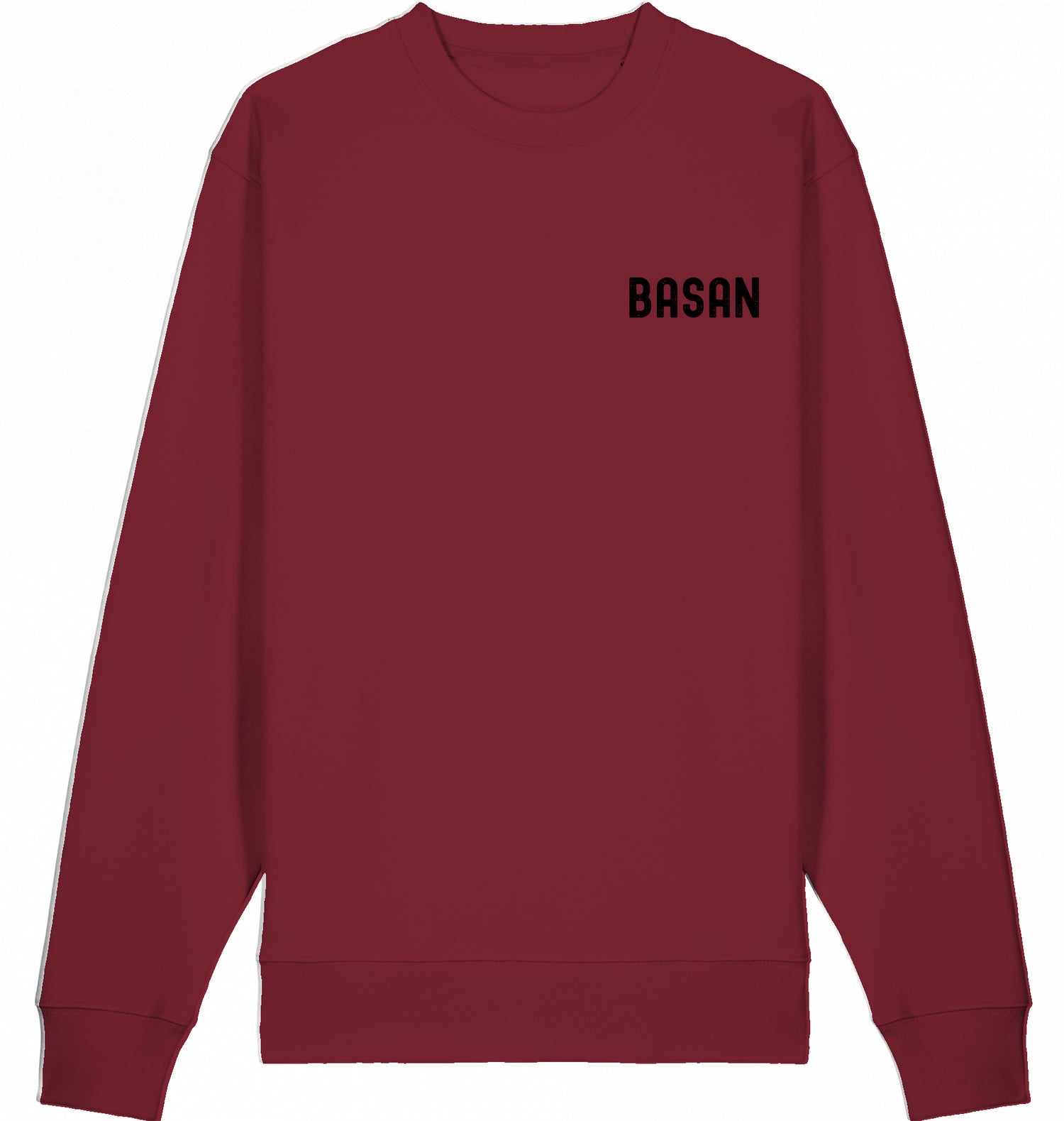 Basan Burgundy sweatshirt - Basanstreetwear