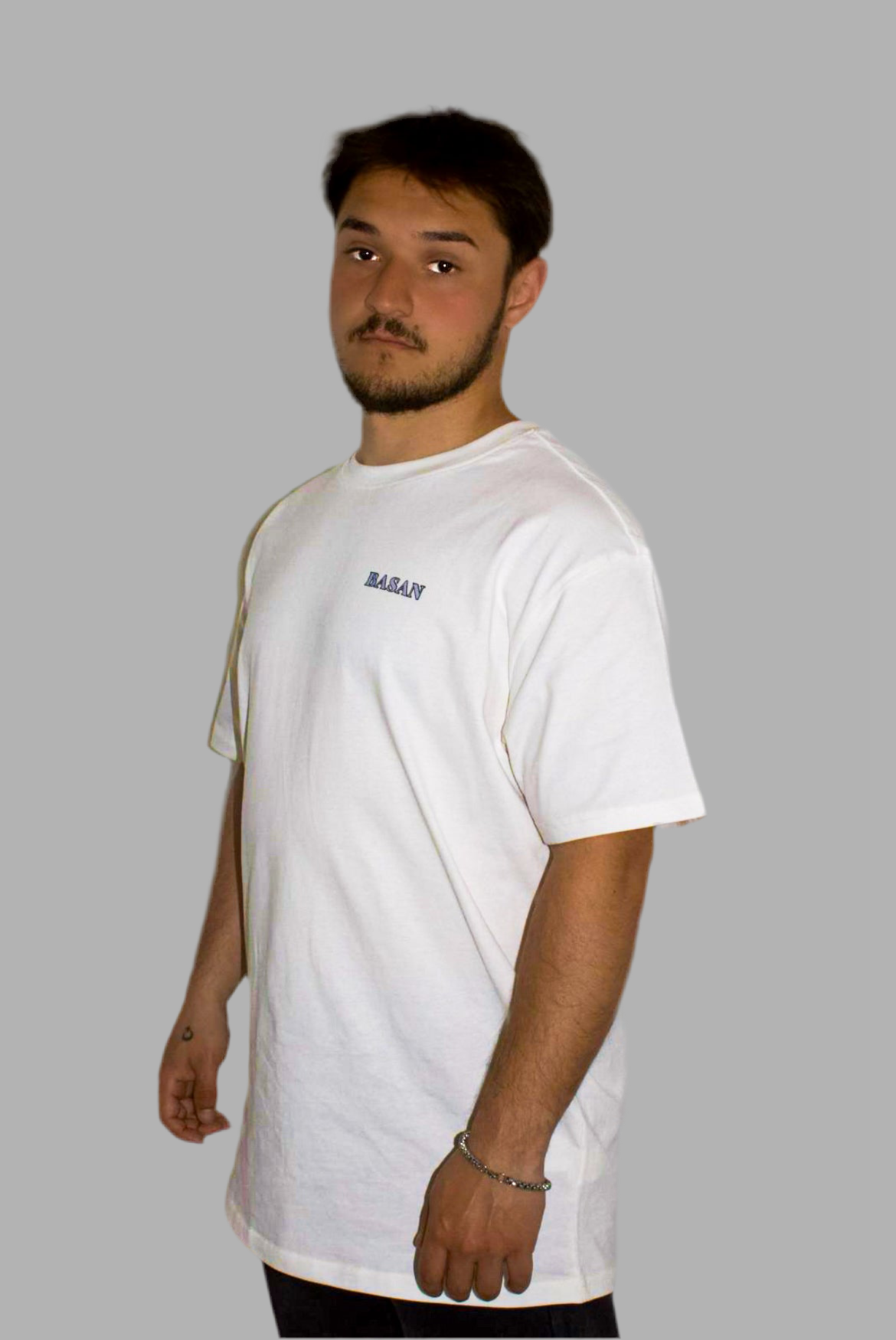 Basan Grey Note Overshirt - Basanstreetwear
