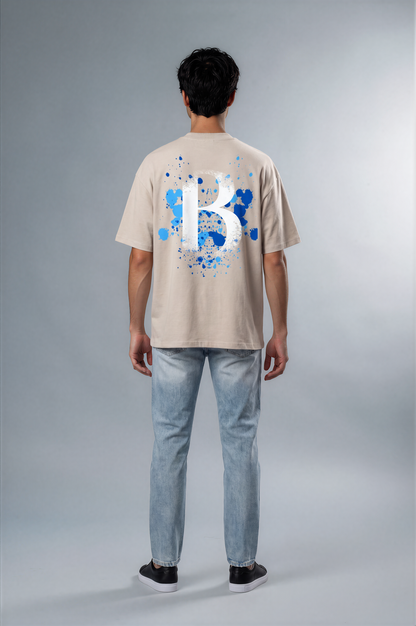 Basan Majestic B (Blue) Cream - Basanstreetwear