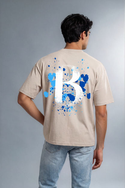 Basan Majestic B (Blue) Cream - Basanstreetwear