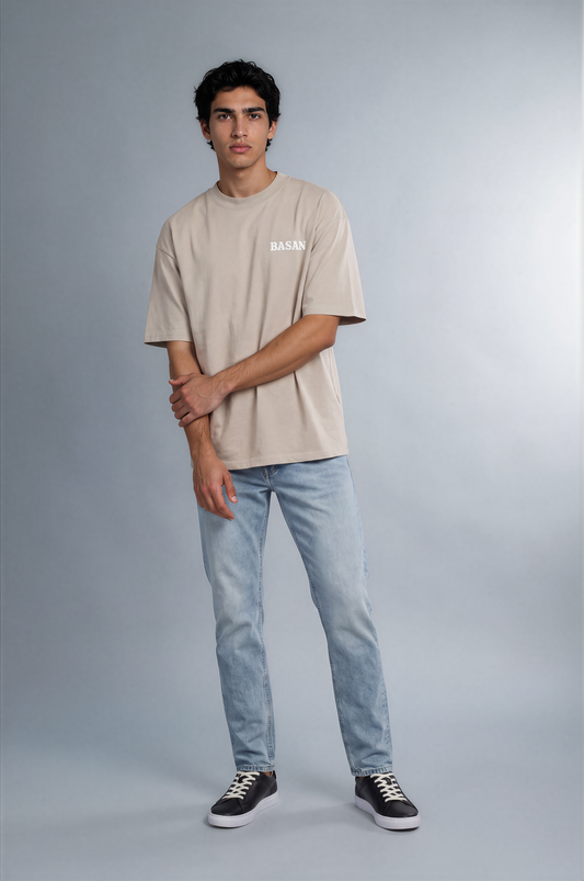 Basan Majestic B (Blue) Cream - Basanstreetwear