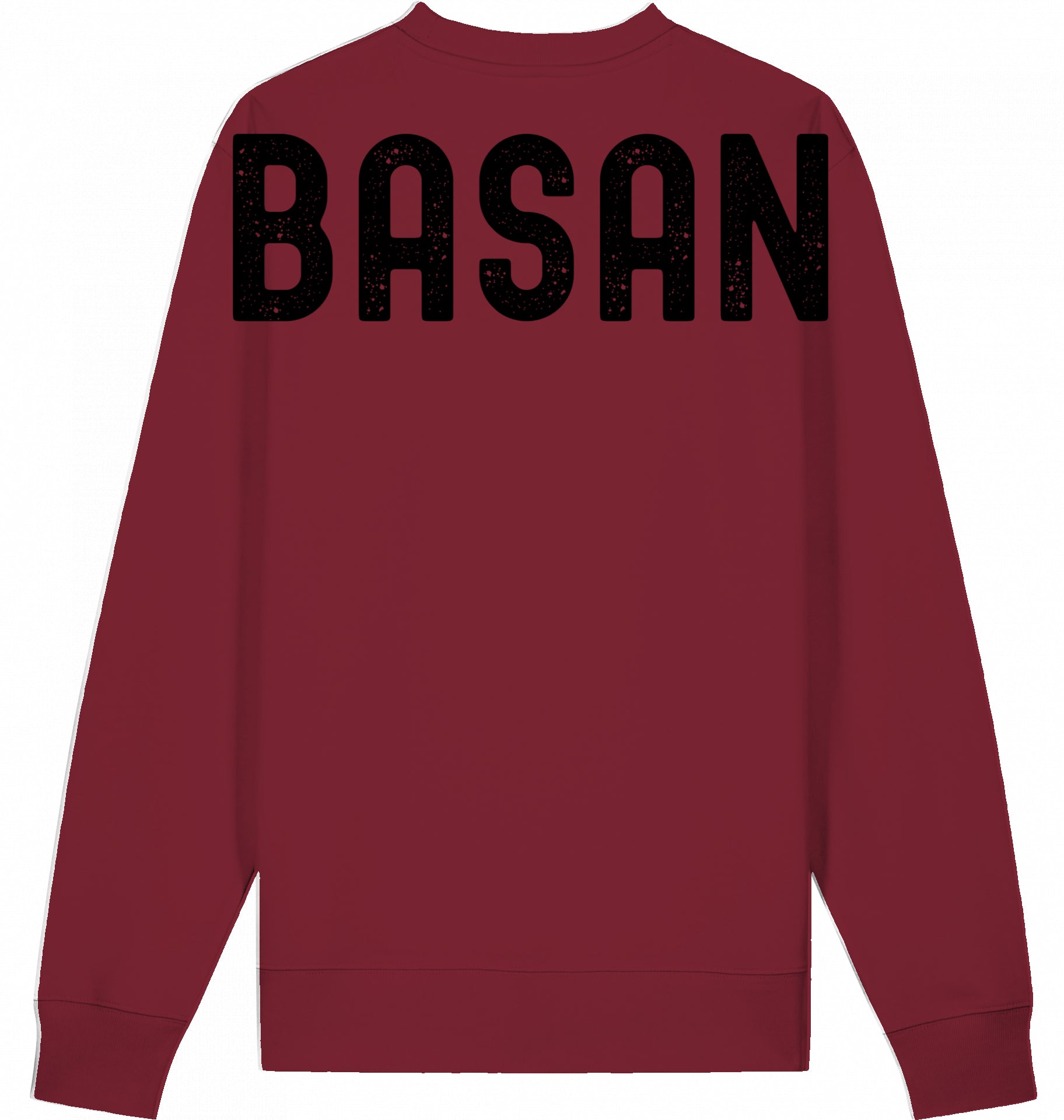 Basan Burgundy sweatshirt - Basanstreetwear