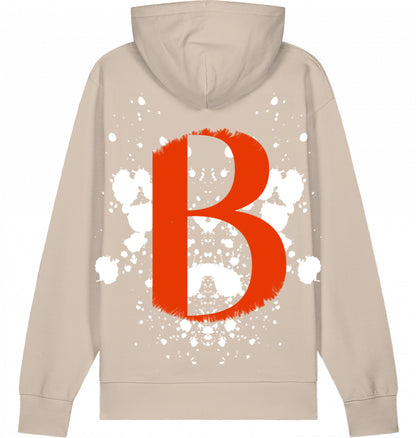 Basan Majestic Red Hoodie (Dessert dust ) - Basanstreetwear