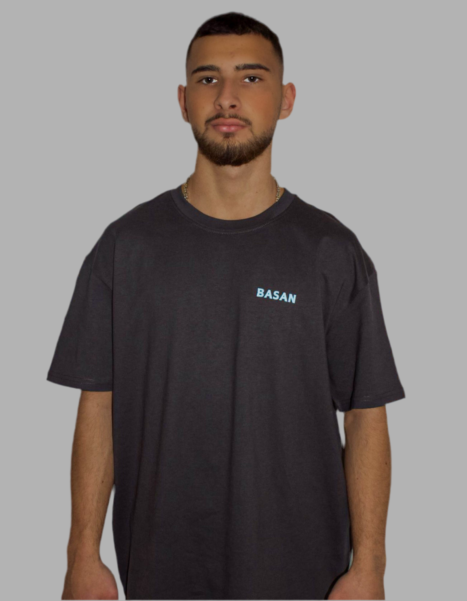 Basan Blue Spray Diamond Overshirt - Basanstreetwear