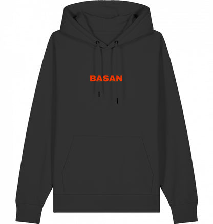Basan Majestic Red Hoodie (Black) - Basanstreetwear