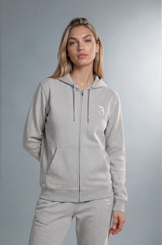 Basan Grey Zipper