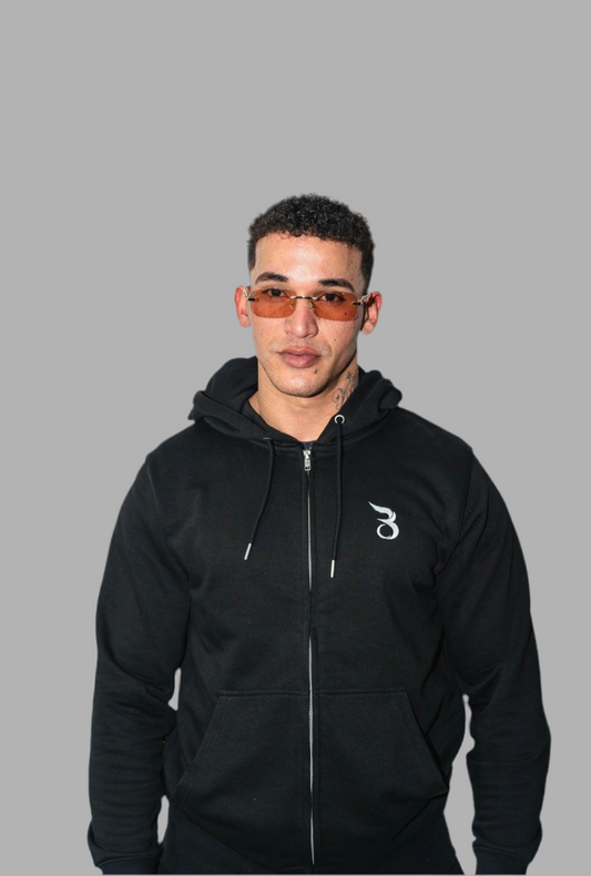Basan Black Zipper - Basanstreetwear
