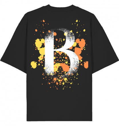Basan Majestic B (Orange&Yellow) T-Shirt - Basanstreetwear
