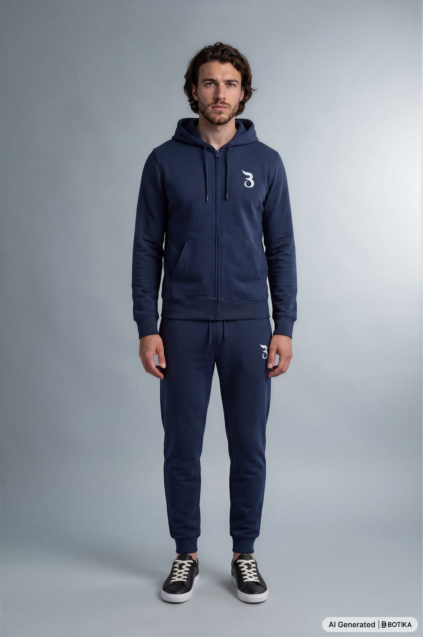 Basan Navy Sweatpants - Basanstreetwear