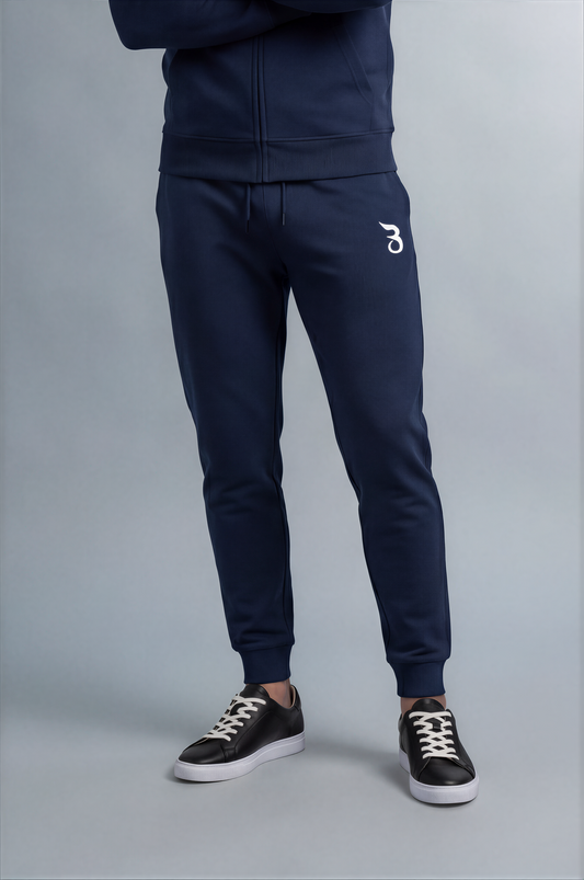 Basan Navy Sweatpants - Basanstreetwear