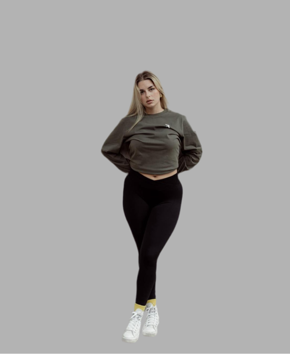 Basan Longsleeve Khaki - Basanstreetwear