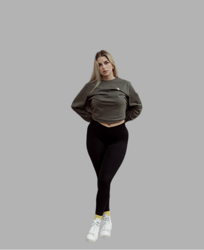 Basan Longsleeve Khaki - Basanstreetwear