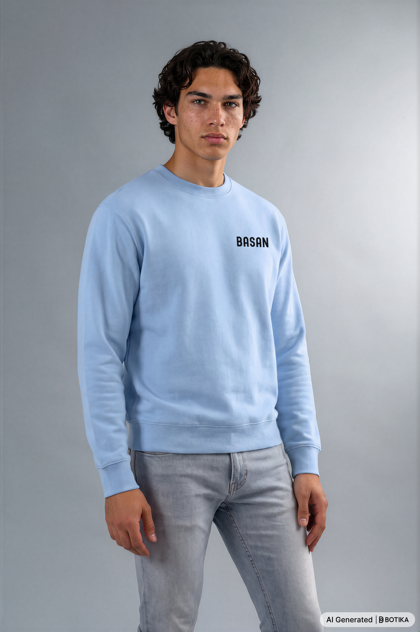 Basan Blue Soul Sweatshirt - Basanstreetwear