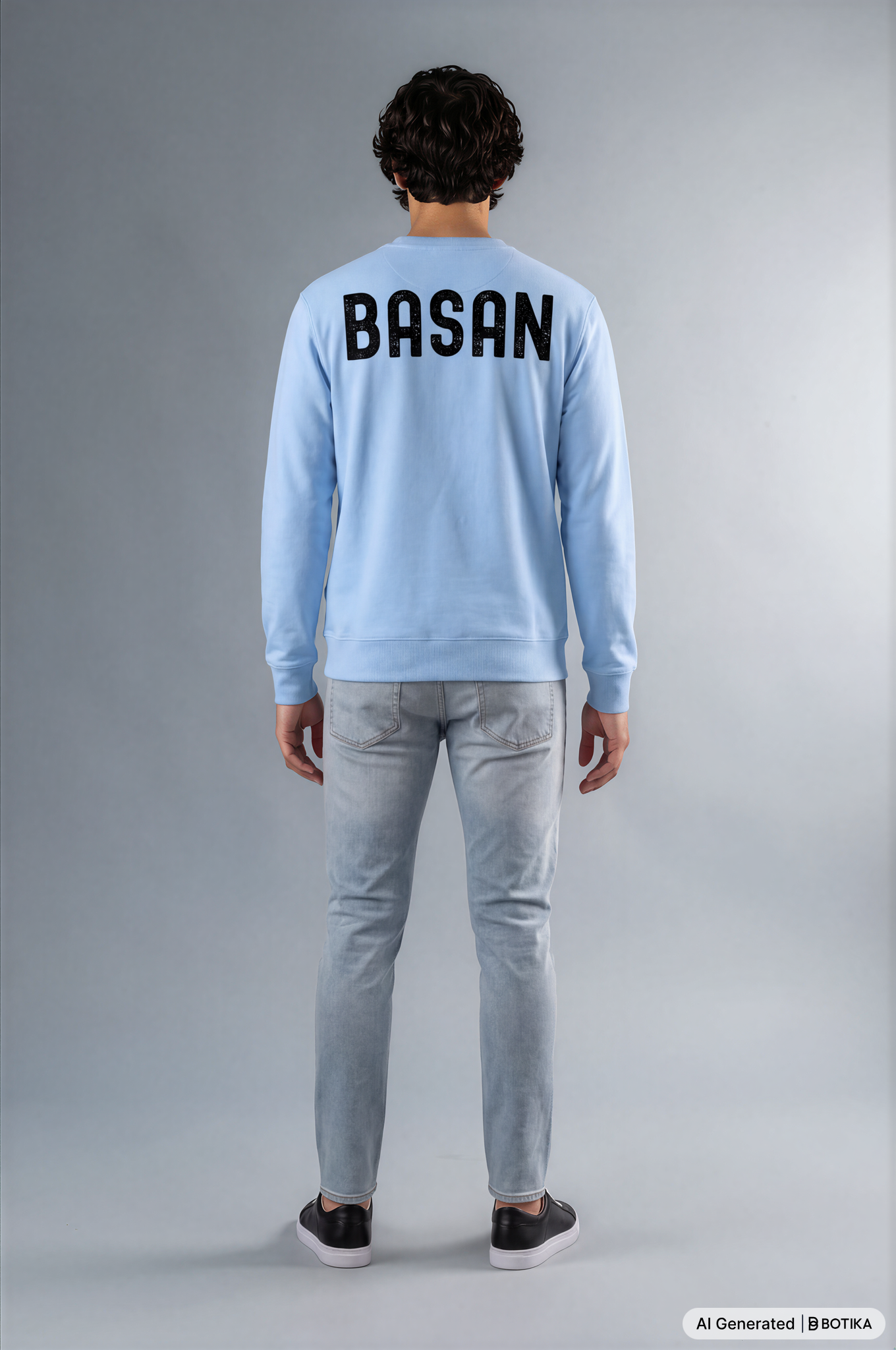 Basan Blue Soul Sweatshirt - Basanstreetwear