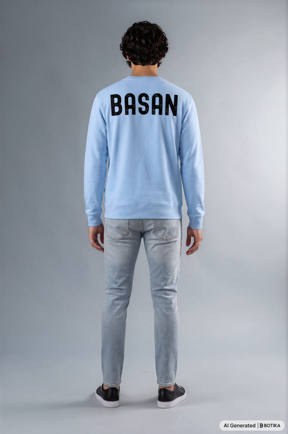 Basan Blue Soul Sweatshirt - Basanstreetwear