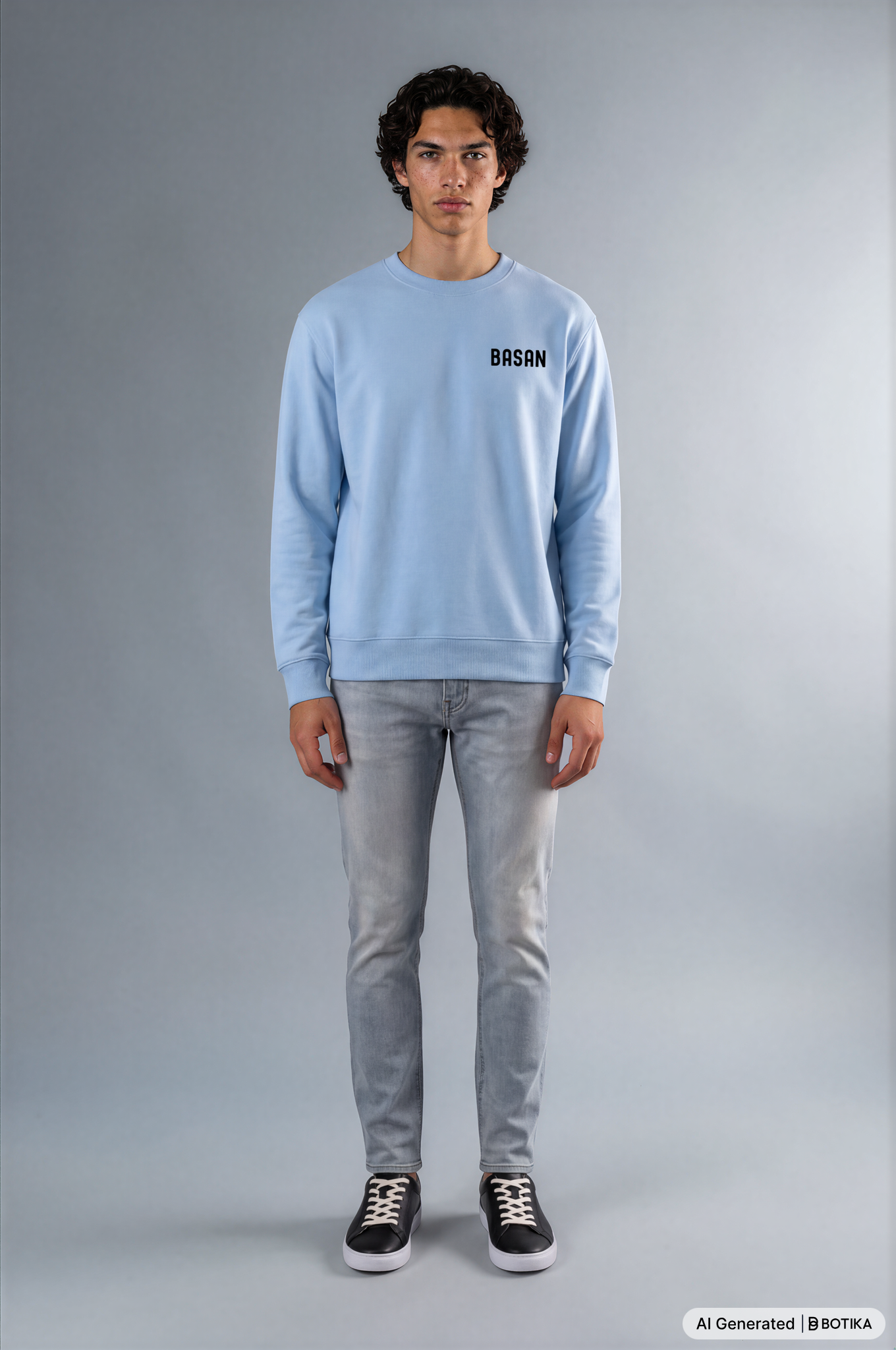 Basan Blue Soul Sweatshirt - Basanstreetwear