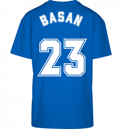 Basan Heavy Oversize T-Shirt Blue - Basanstreetwear
