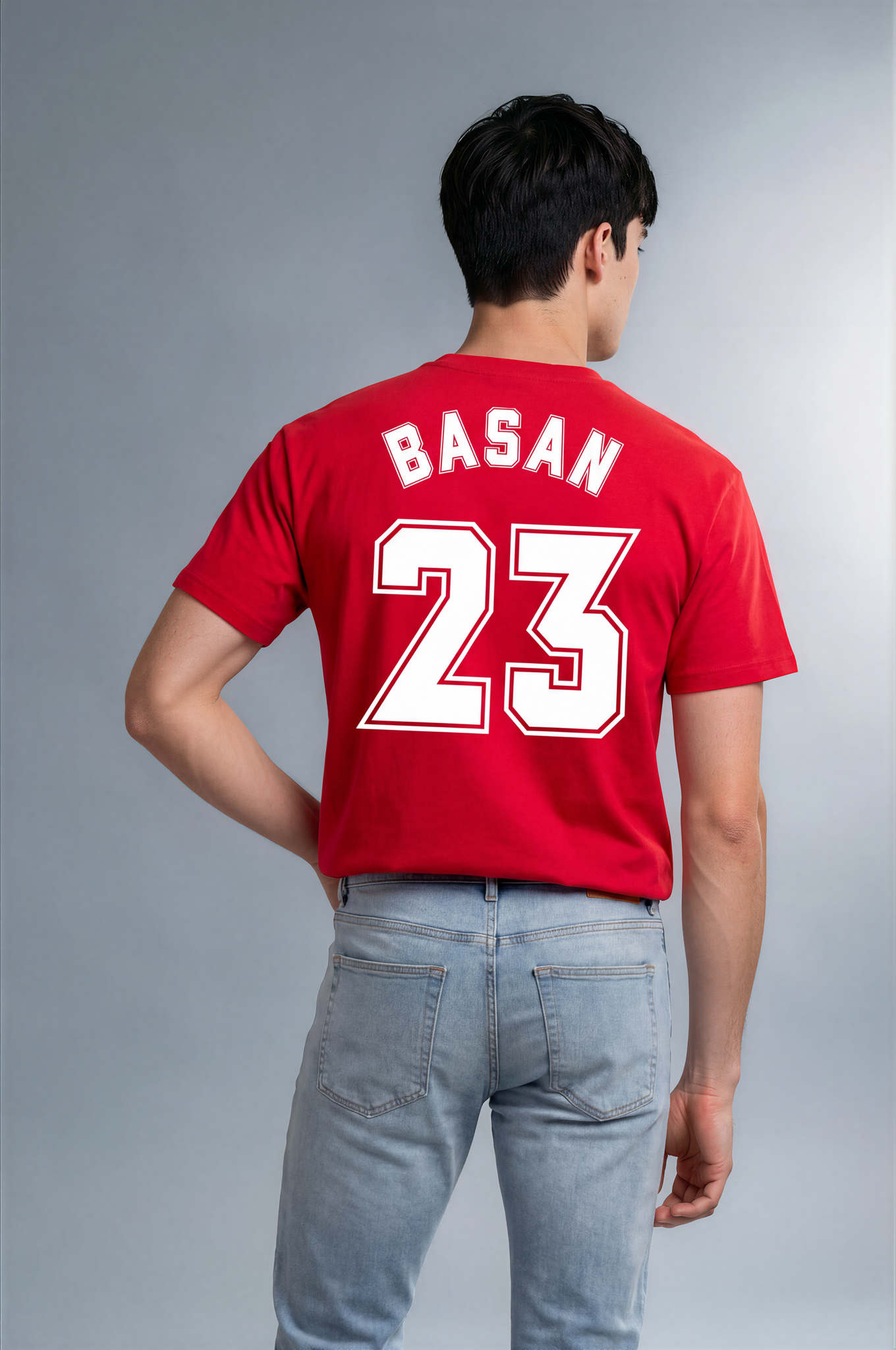 Basan Heavy Oversize T-Shirt Red - Basanstreetwear