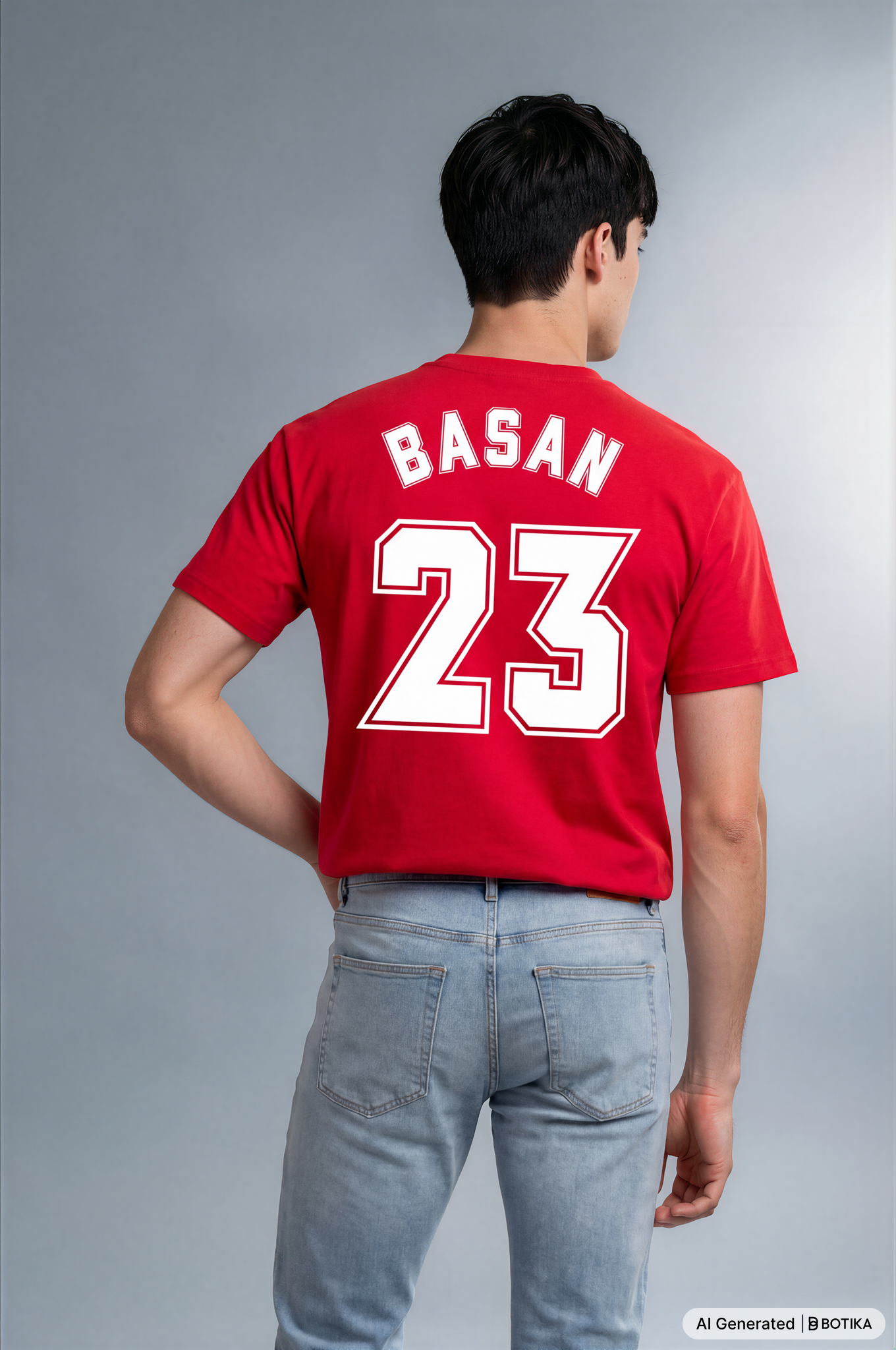 Basan Heavy Oversize T-Shirt Red - Basanstreetwear