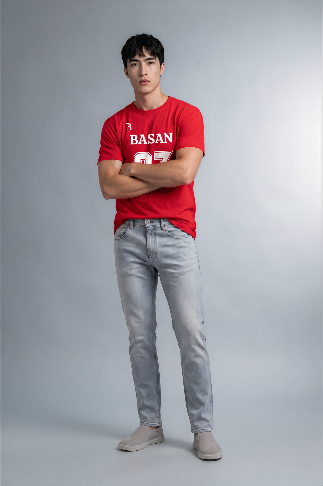 Basan Heavy Oversize T-Shirt Red - Basanstreetwear