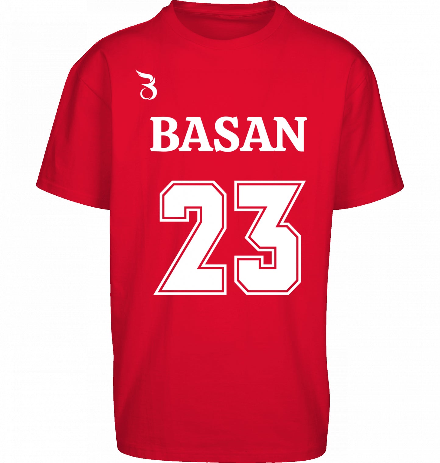 Basan Heavy Oversize T-Shirt Red - Basanstreetwear