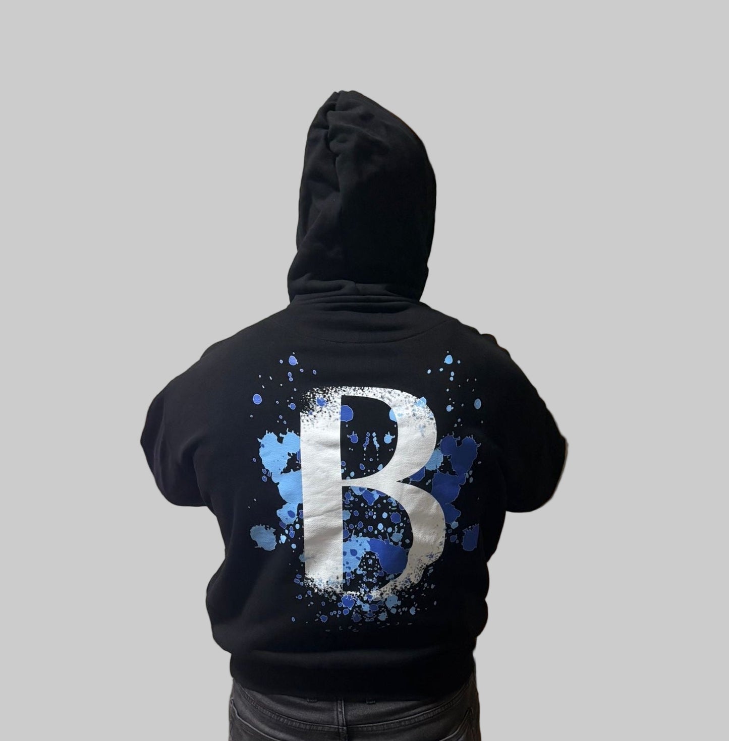 Basan majestic B Hoodie Black Blue