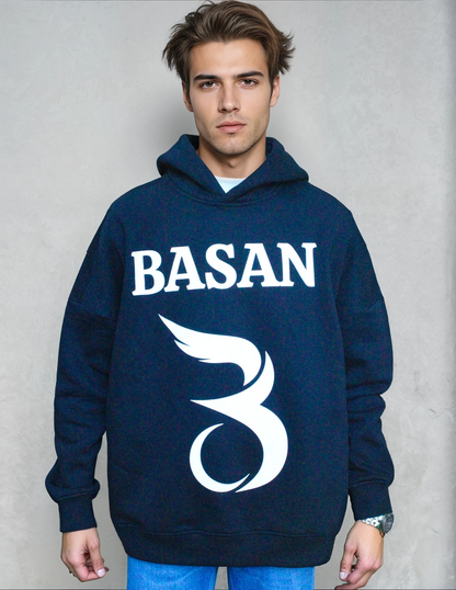 Basan Monogramm Hoodie