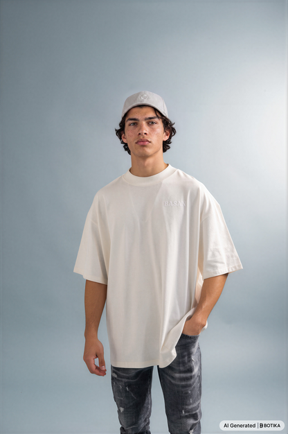 Basan Majestic B (Blue) Cream - Basanstreetwear
