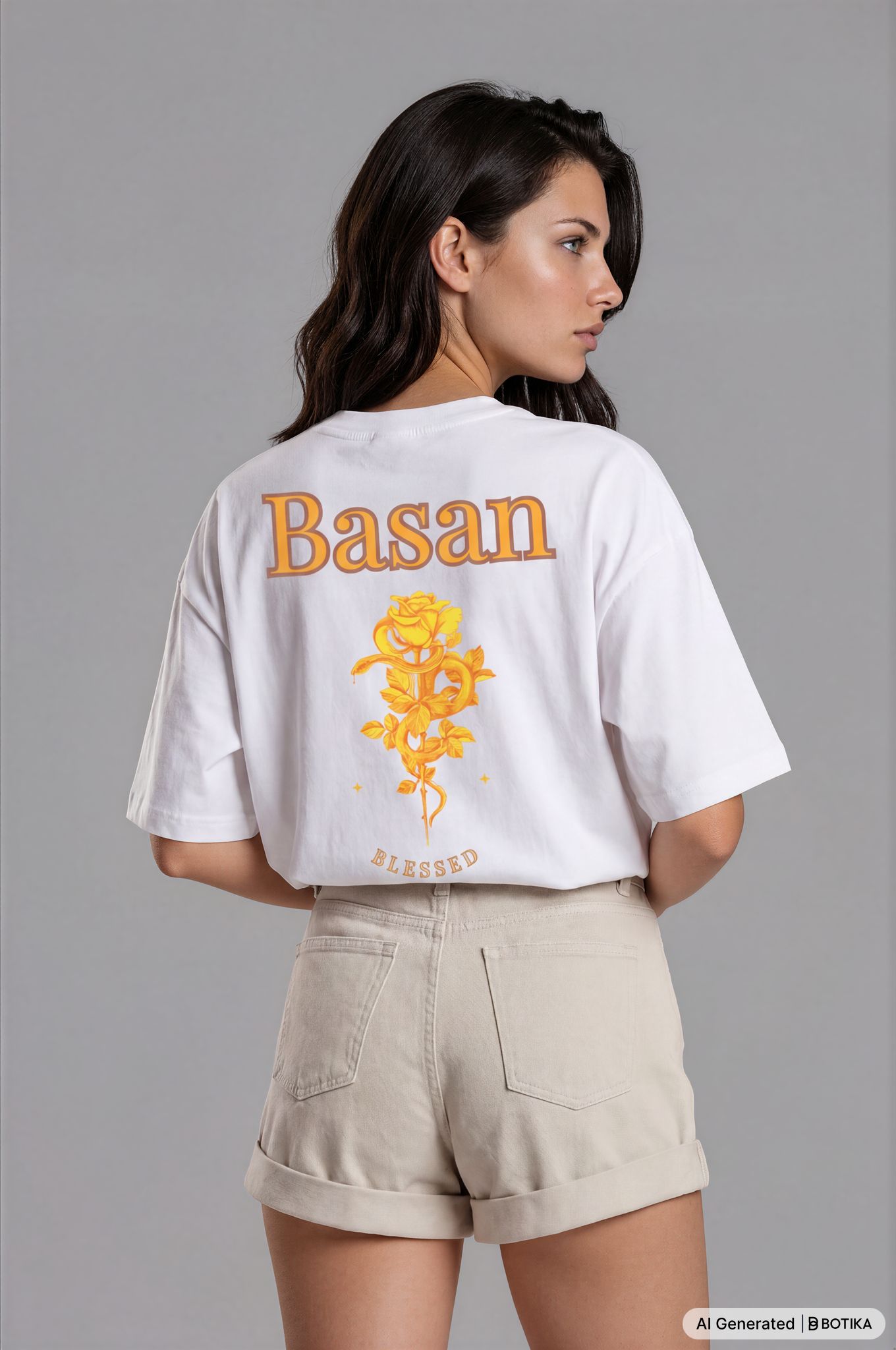 Snake & Rose - Shirt - Basanstreetwear