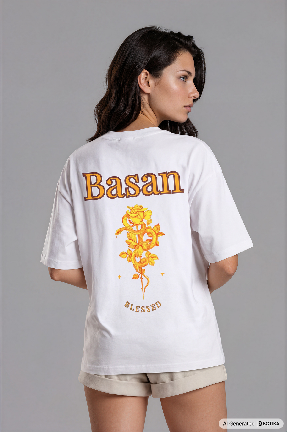 Snake & Rose - Shirt - Basanstreetwear