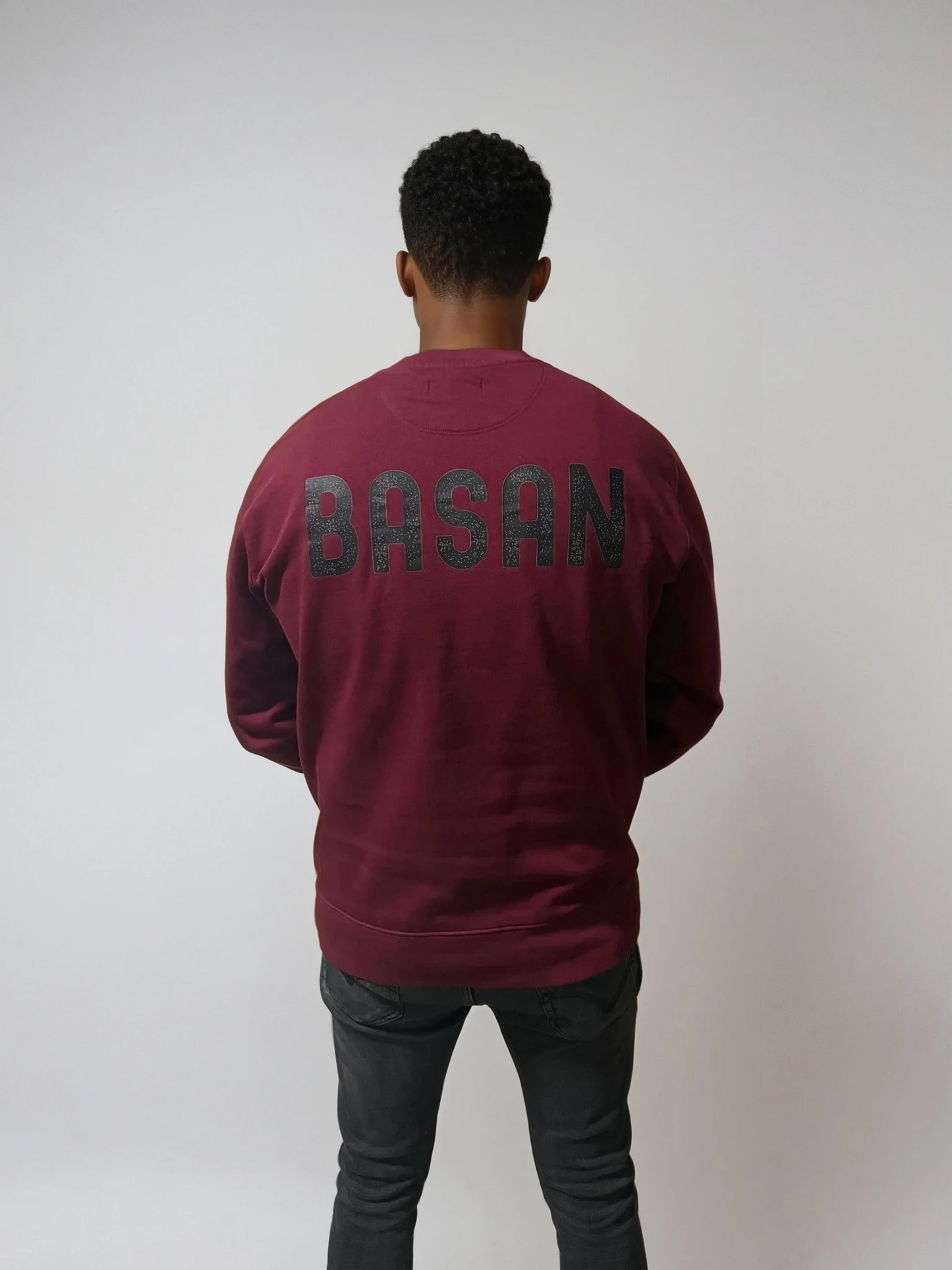 Basan Burgundy Sweatshirt