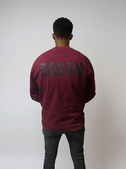 Basan Burgundy Sweatshirt
