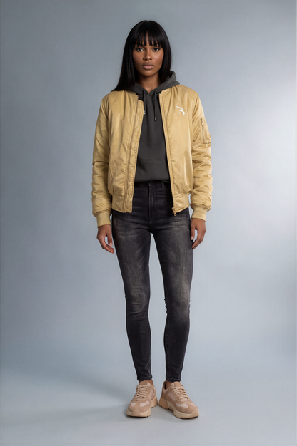 Basan Bomberjacke Beige