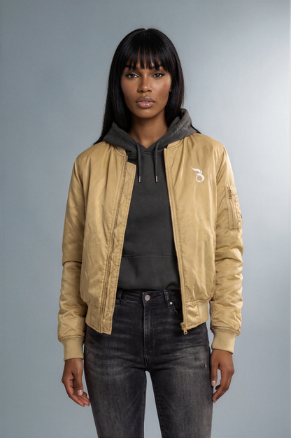 Basan Bomberjacke Beige