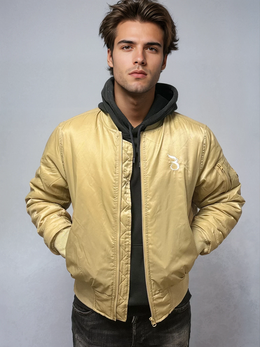 Basan Bomberjacke Beige