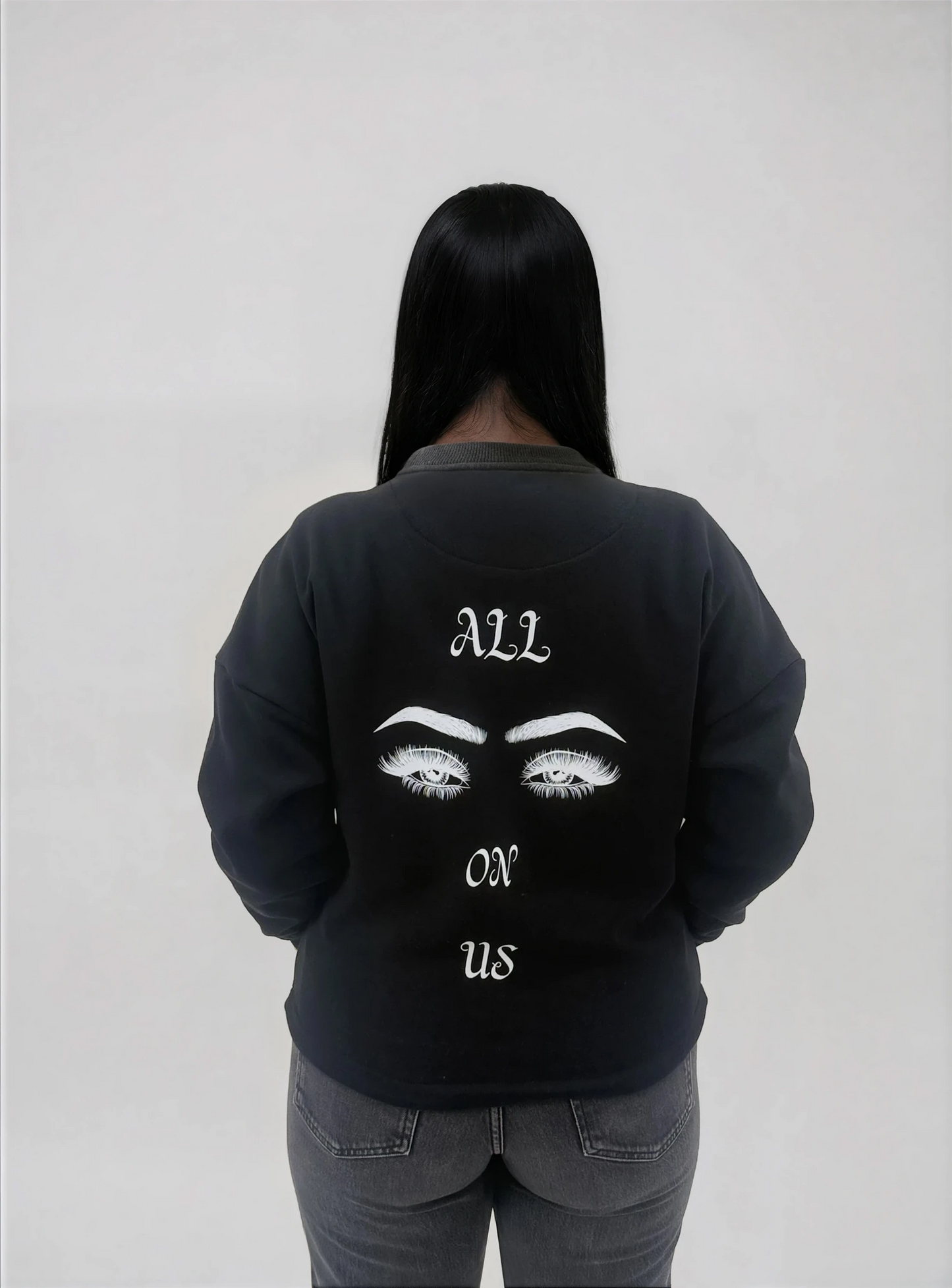 Basan Ladies Oversize Sweatshirt ,,AEOU‘‘ - Basanstreetwear