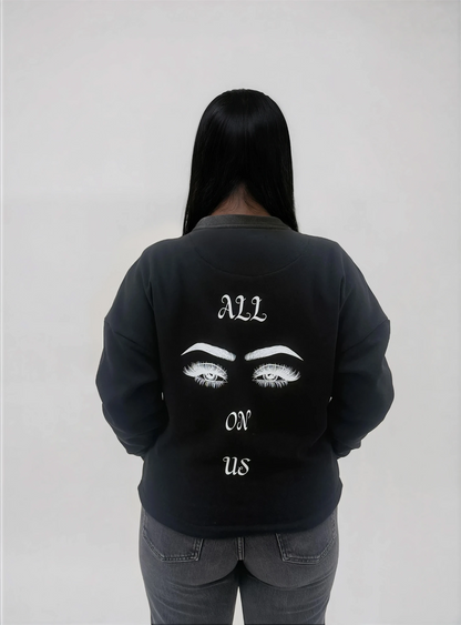 Basan Ladies Oversize Sweatshirt ,,AEOU‘‘ - Basanstreetwear