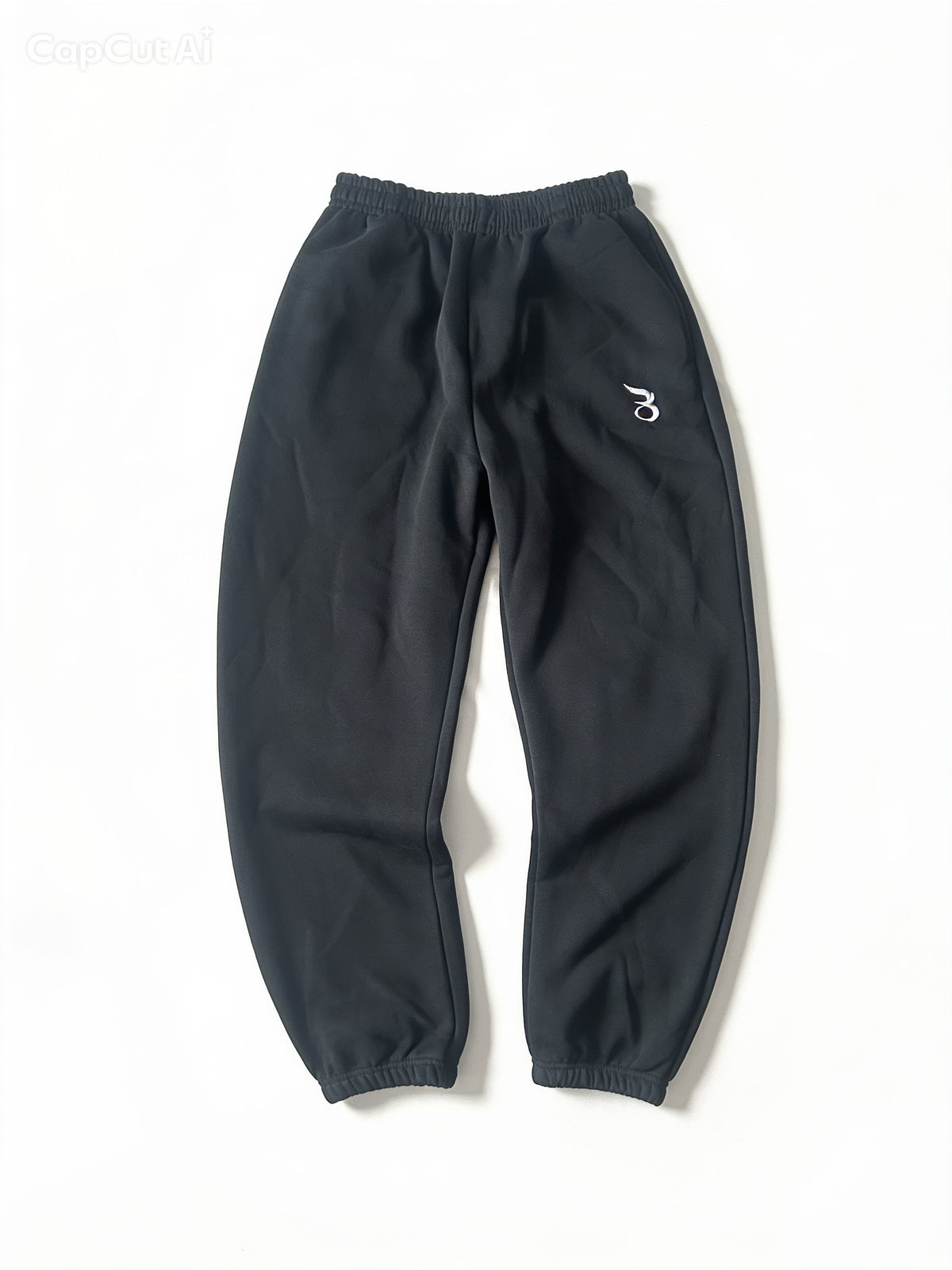 Fluffy Sweatpants Black - Basanstreetwear