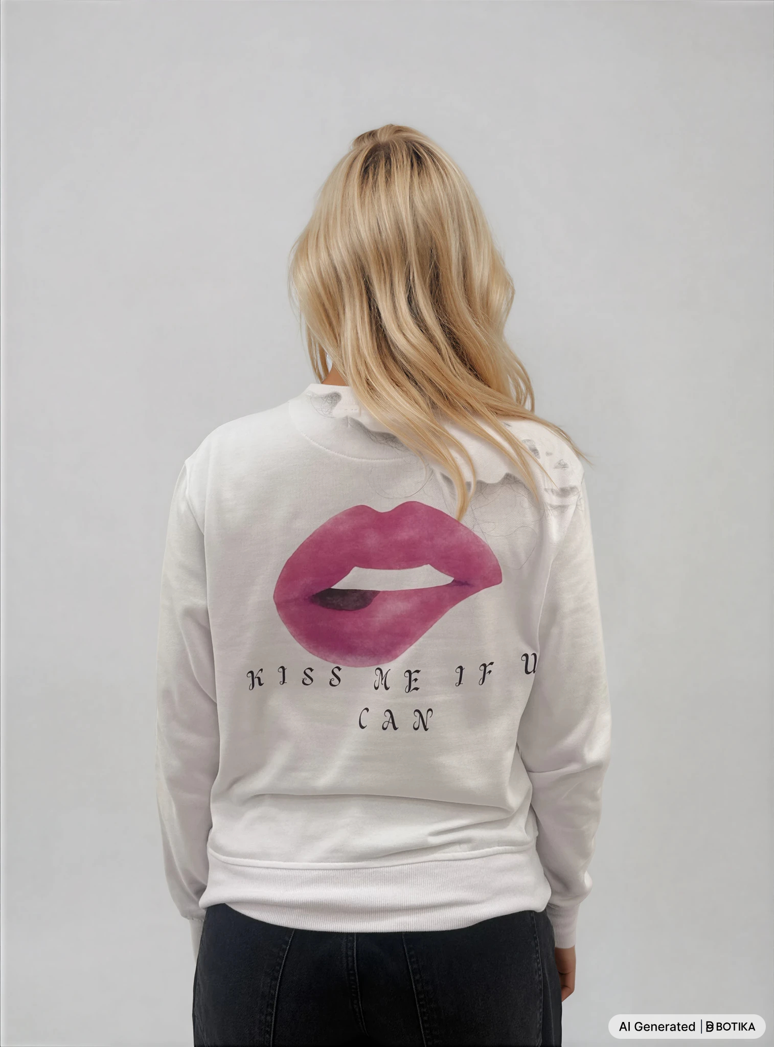 Basan Women Sweatshirt White - Basanstreetwear