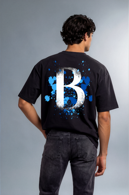 Basan Majestic B (Blue) T-Shirt - Basanstreetwear