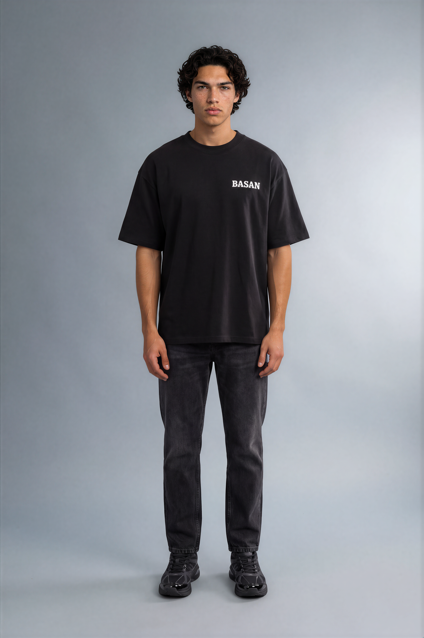 Basan Majestic B (Blue) T-Shirt - Basanstreetwear