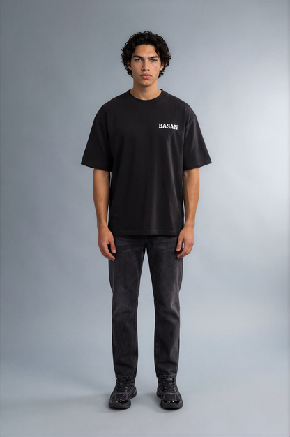 Basan Majestic B (Blue) T-Shirt - Basanstreetwear