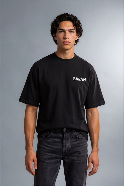 Basan Majestic B (Blue) T-Shirt - Basanstreetwear